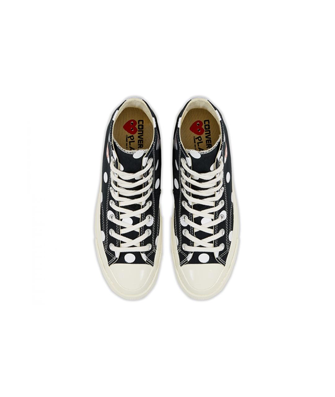 CONVERSE Черные текстильные кеды, фото 3