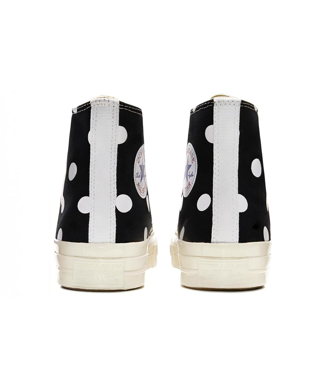 CONVERSE Черные текстильные кеды, фото 4