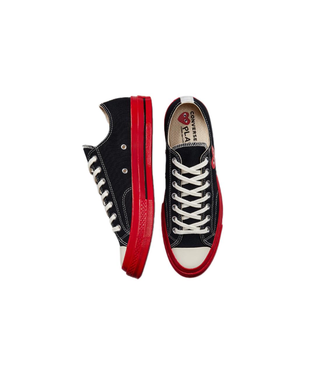 CONVERSE Черные текстильные кеды, фото 5