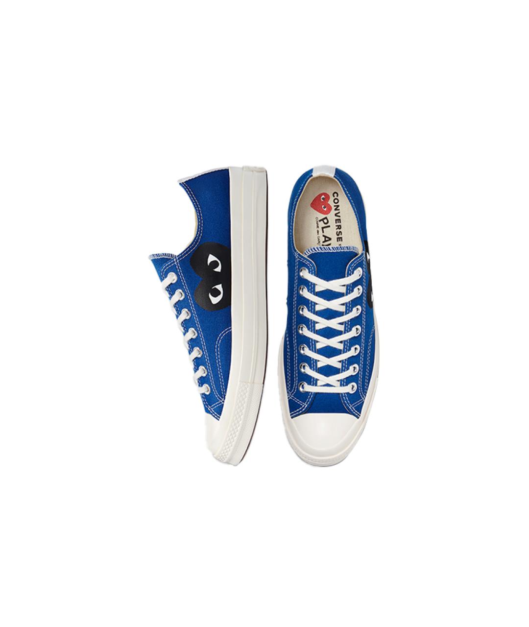 CONVERSE Синие текстильные кеды, фото 6