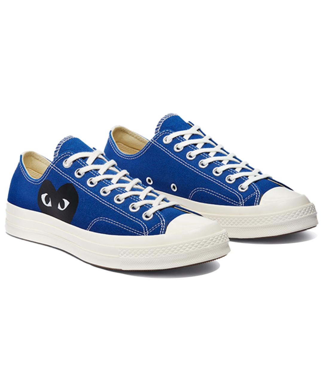CONVERSE Синие текстильные кеды, фото 4