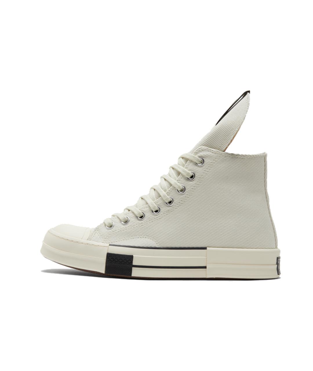 CONVERSE Бежевые текстильные кеды, фото 3