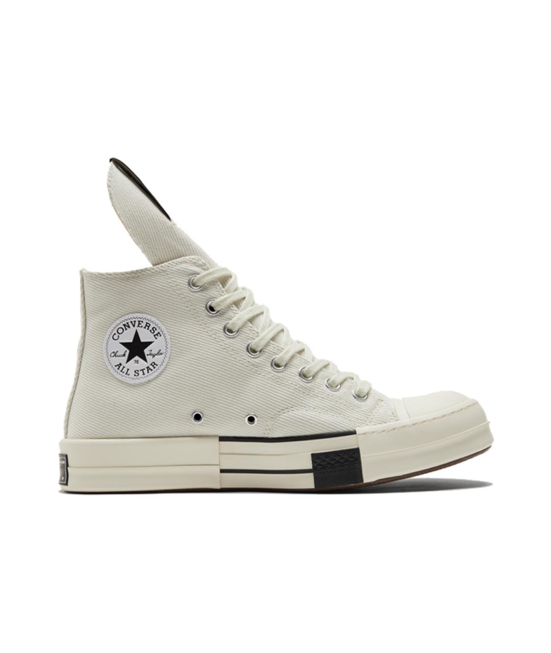 CONVERSE Бежевые текстильные кеды, фото 2