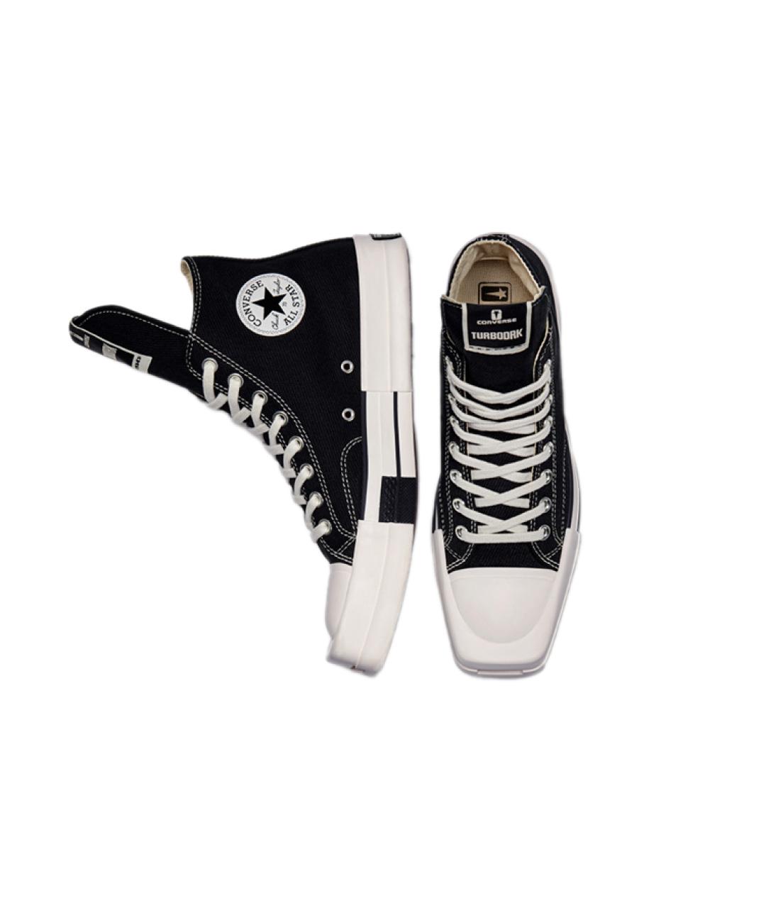 CONVERSE Черные текстильные кеды, фото 6