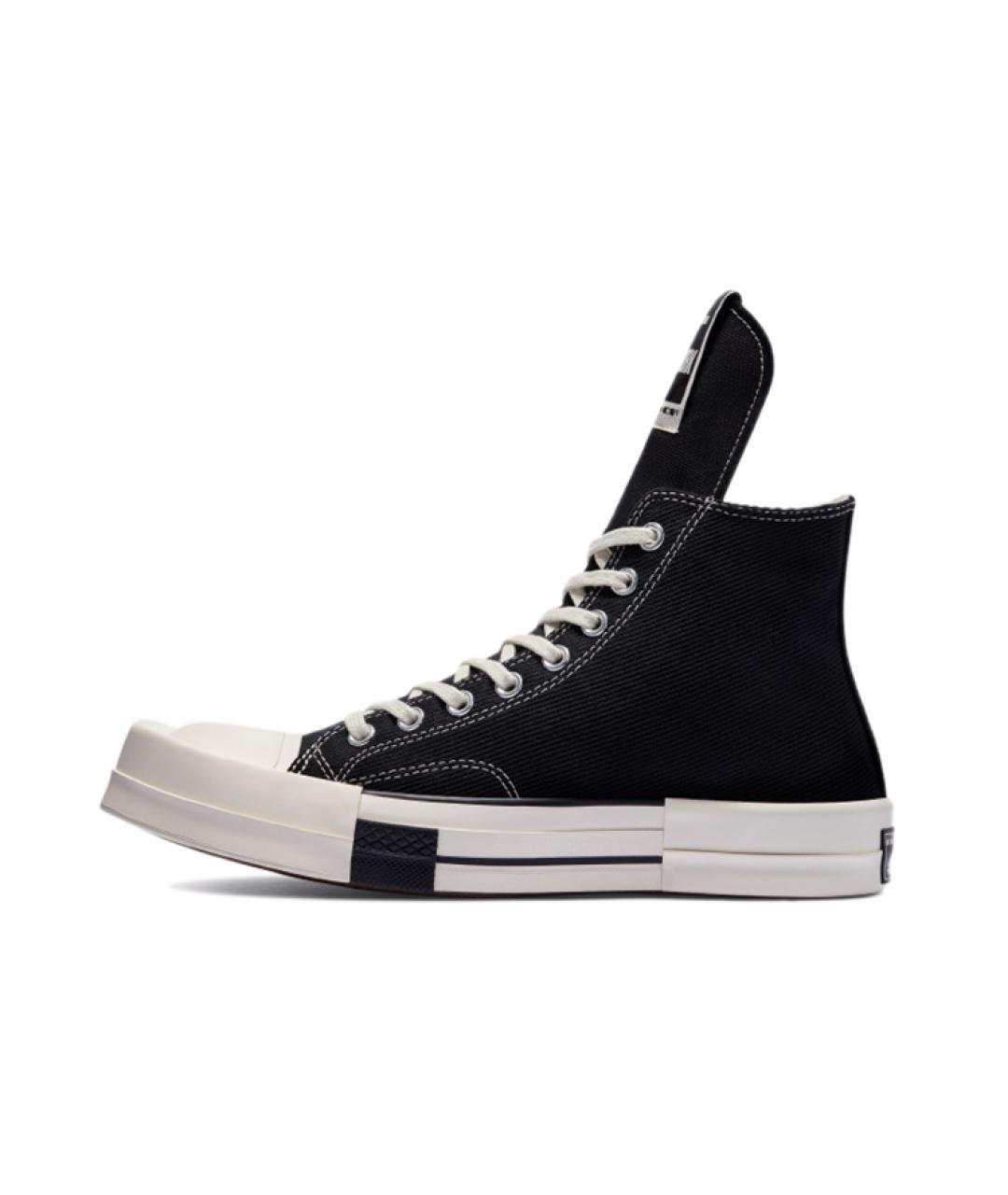 CONVERSE Черные текстильные кеды, фото 2