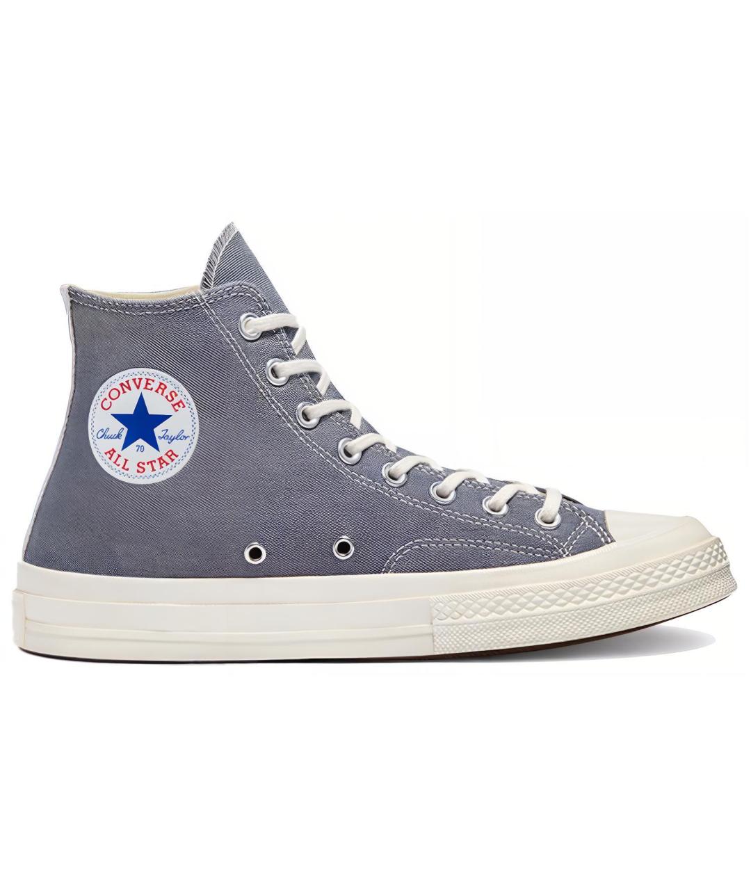 CONVERSE Серые текстильные кеды, фото 2
