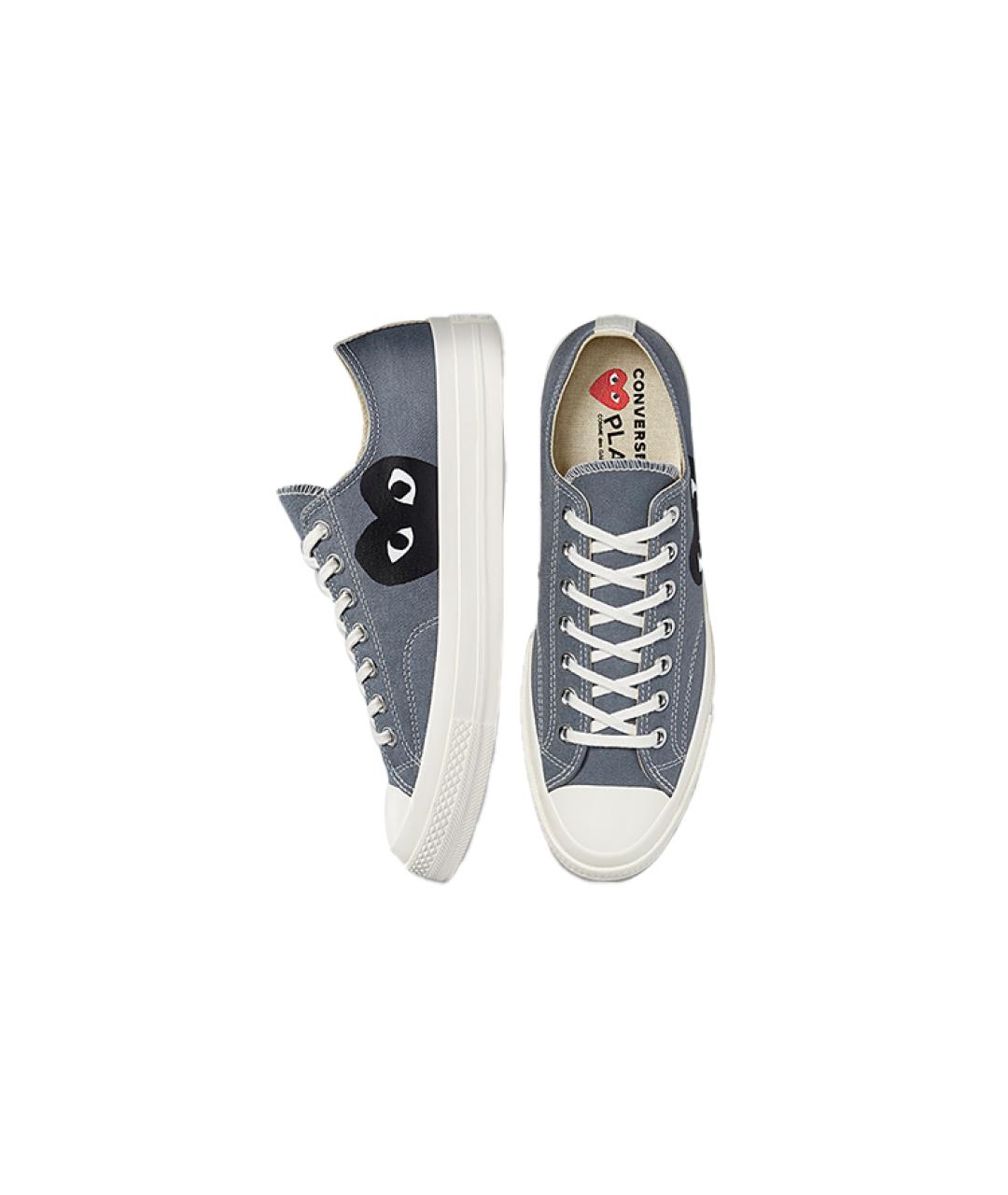 CONVERSE Серые текстильные кеды, фото 6