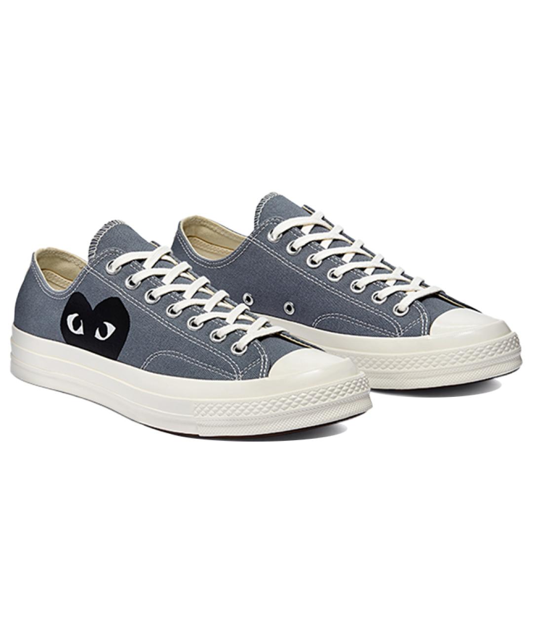 CONVERSE Серые текстильные кеды, фото 4