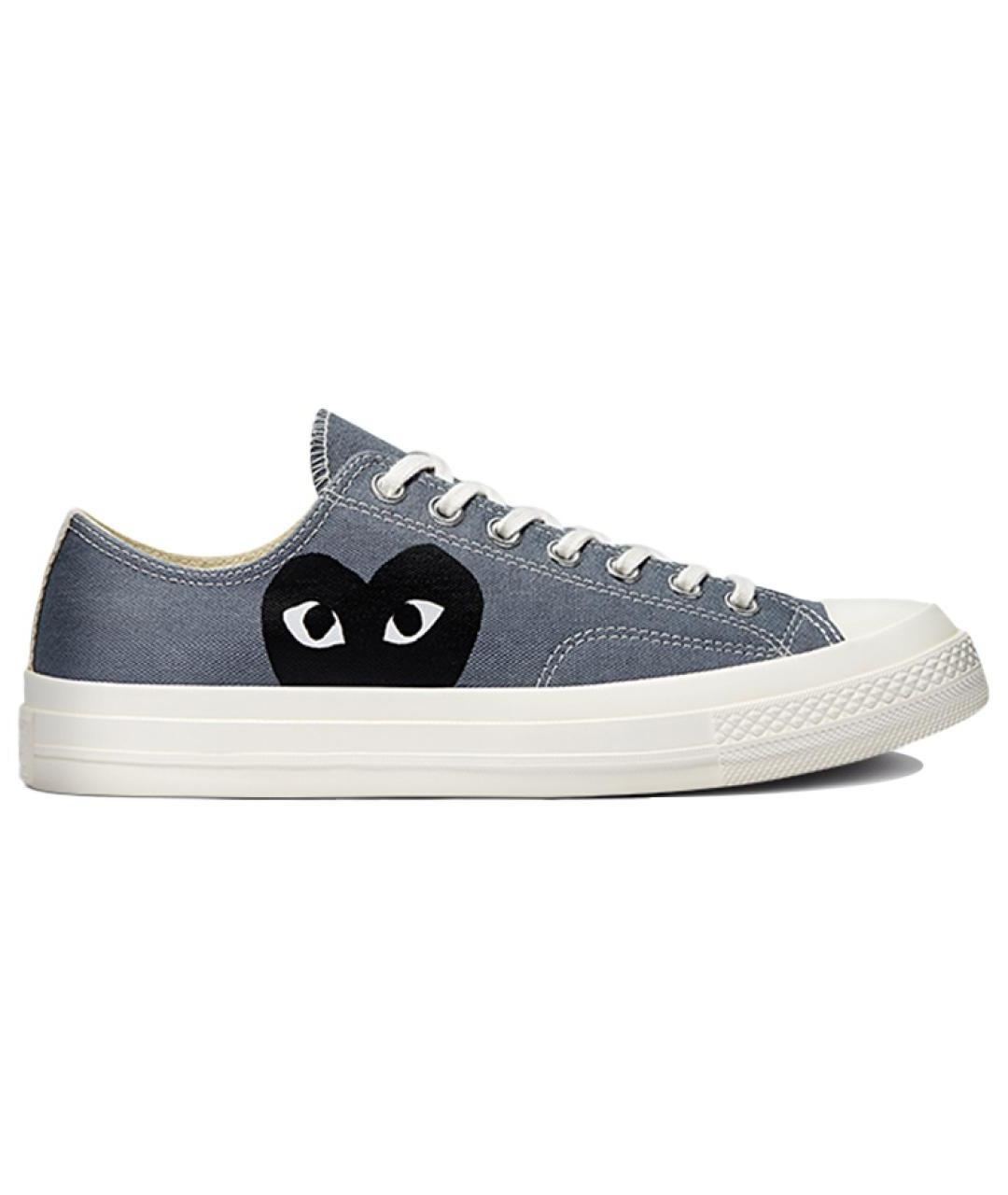 CONVERSE Серые текстильные кеды, фото 1