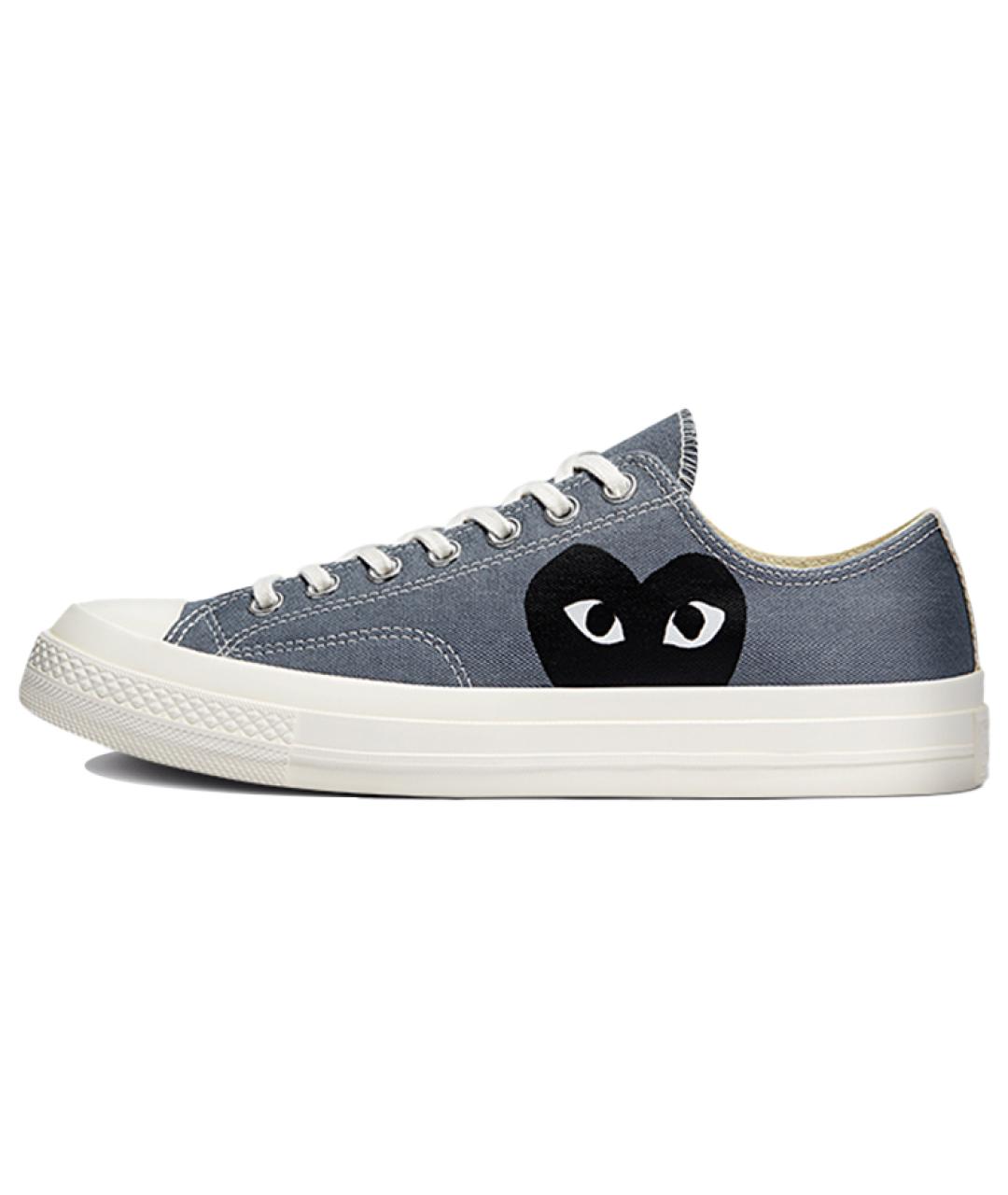 CONVERSE Серые текстильные кеды, фото 3