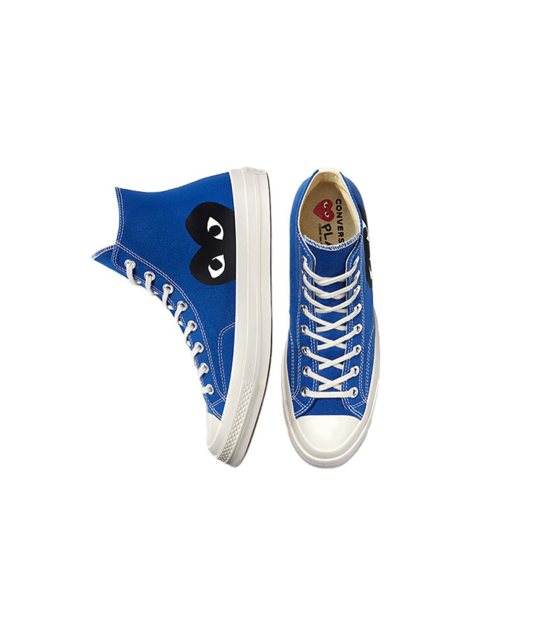 CONVERSE Синие текстильные кеды, фото 5