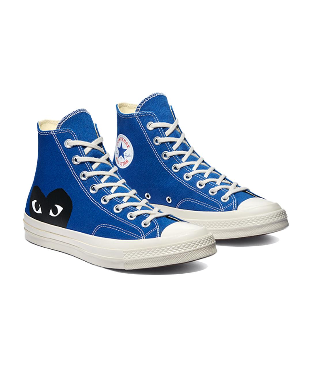 CONVERSE Синие текстильные кеды, фото 4