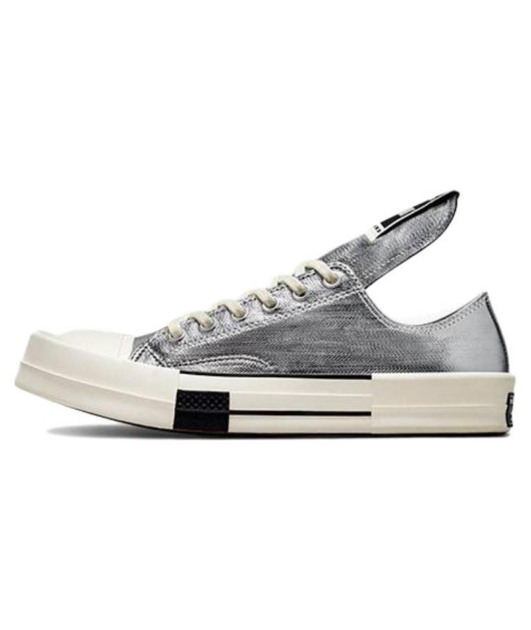 CONVERSE Серые текстильные кеды, фото 3