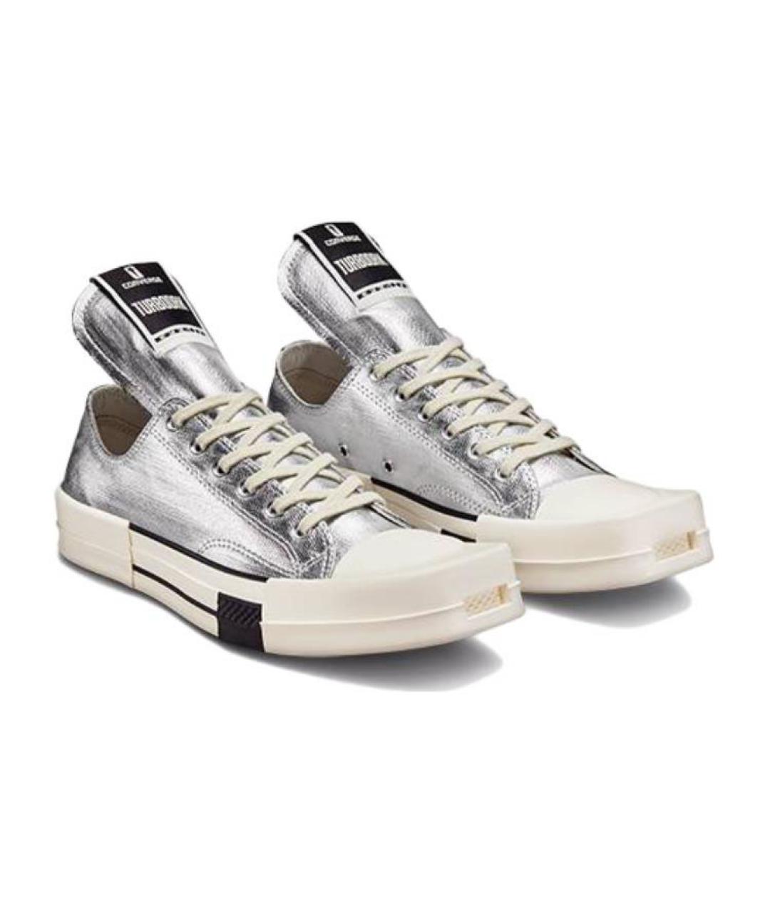 CONVERSE Серые текстильные кеды, фото 4