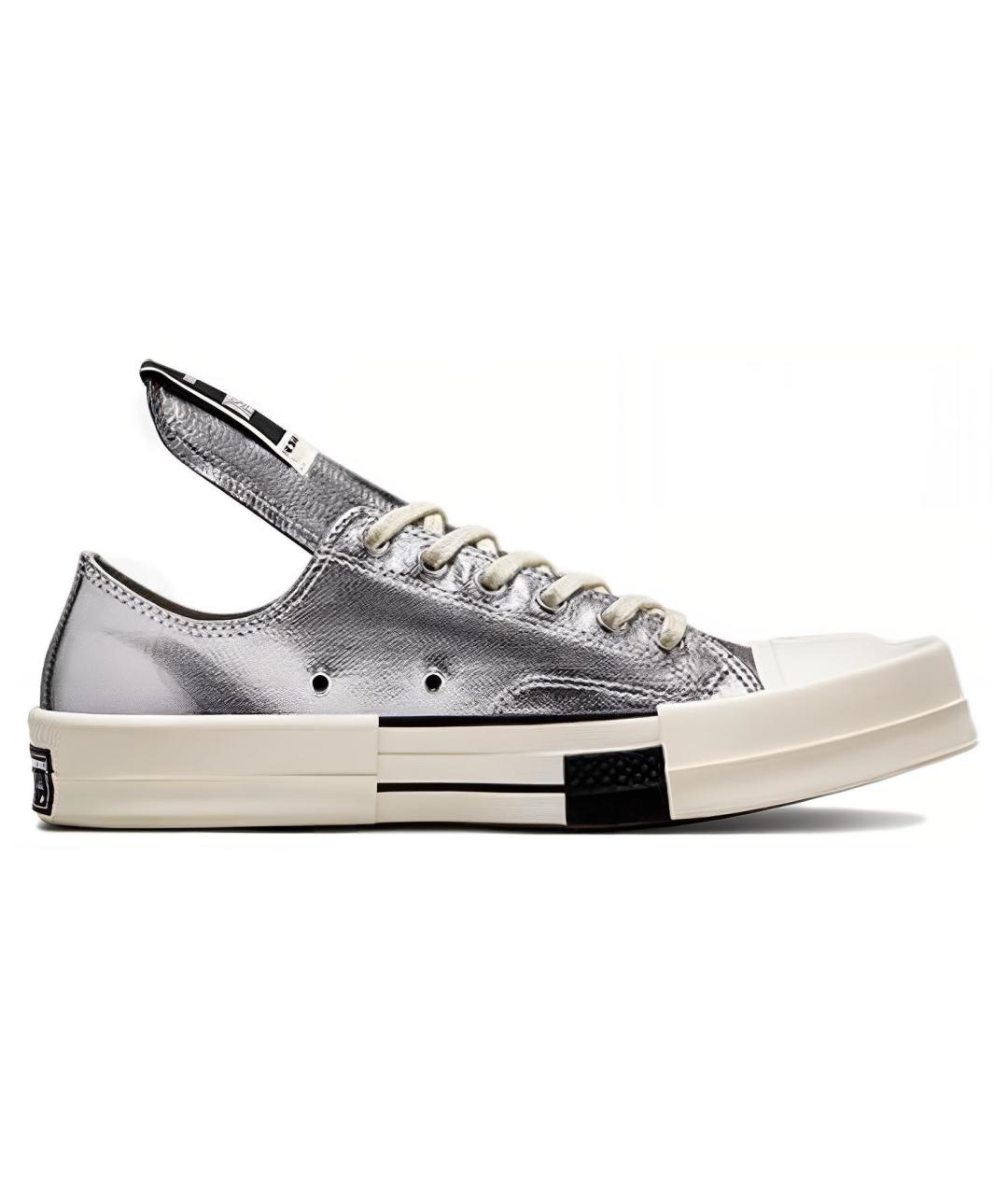 CONVERSE Серые текстильные кеды, фото 2