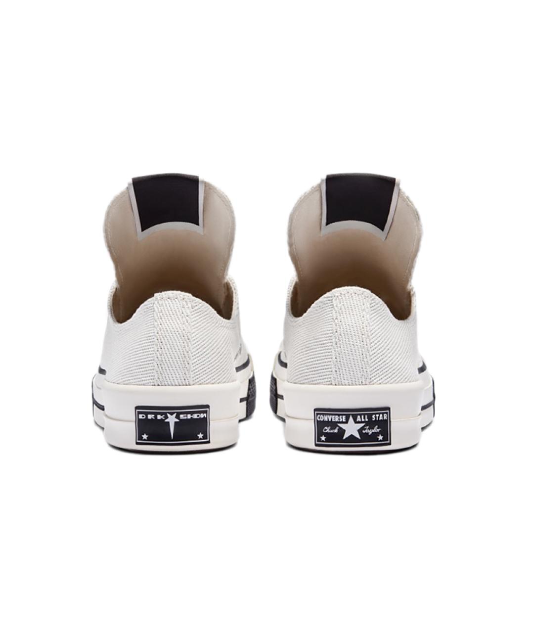 CONVERSE Белые текстильные кеды, фото 5