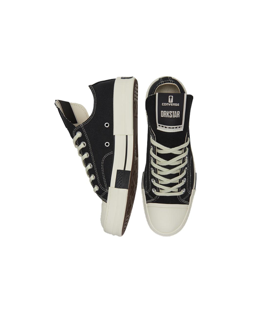 CONVERSE Черные текстильные кеды, фото 5