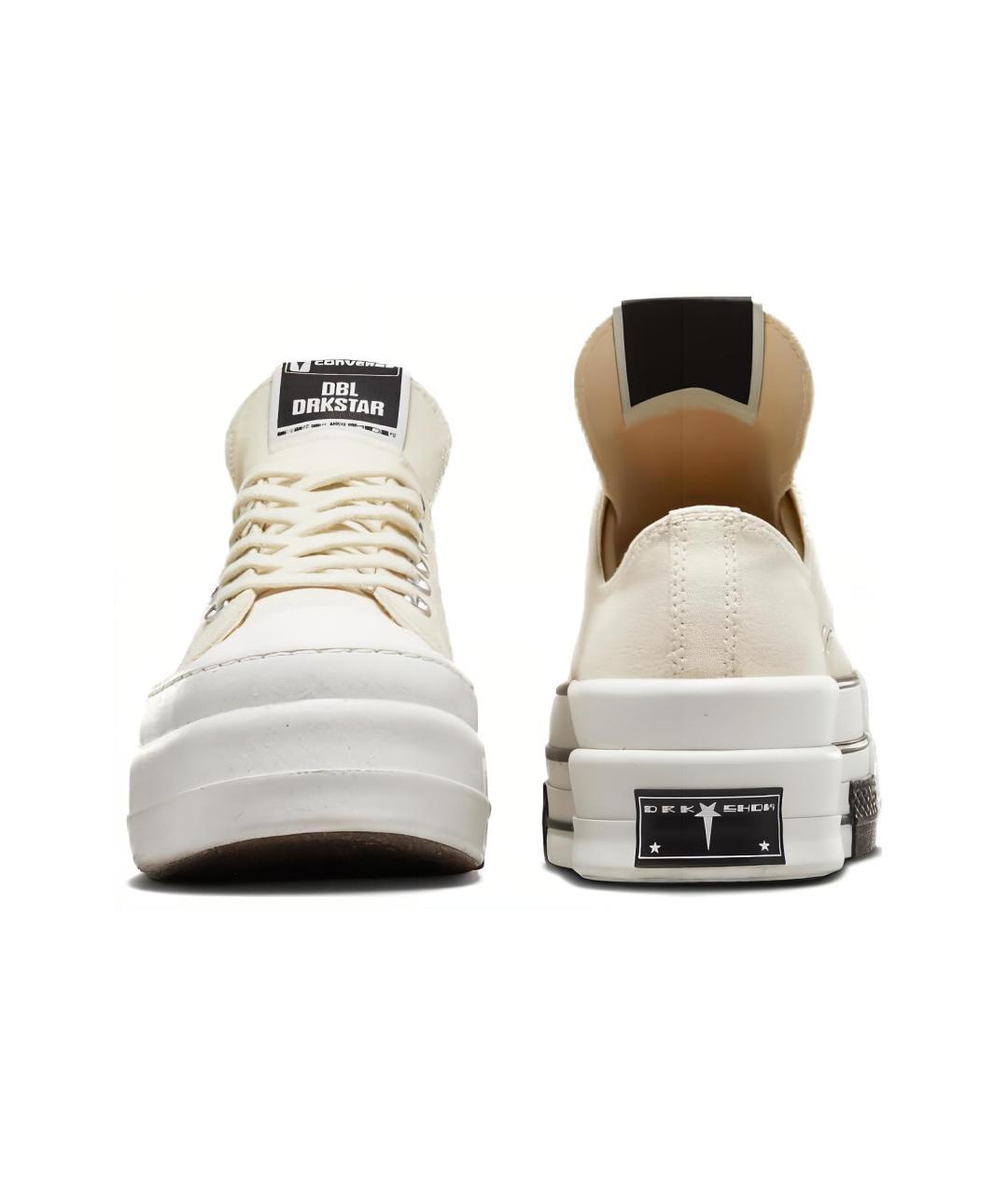 CONVERSE Бежевые текстильные кеды, фото 6