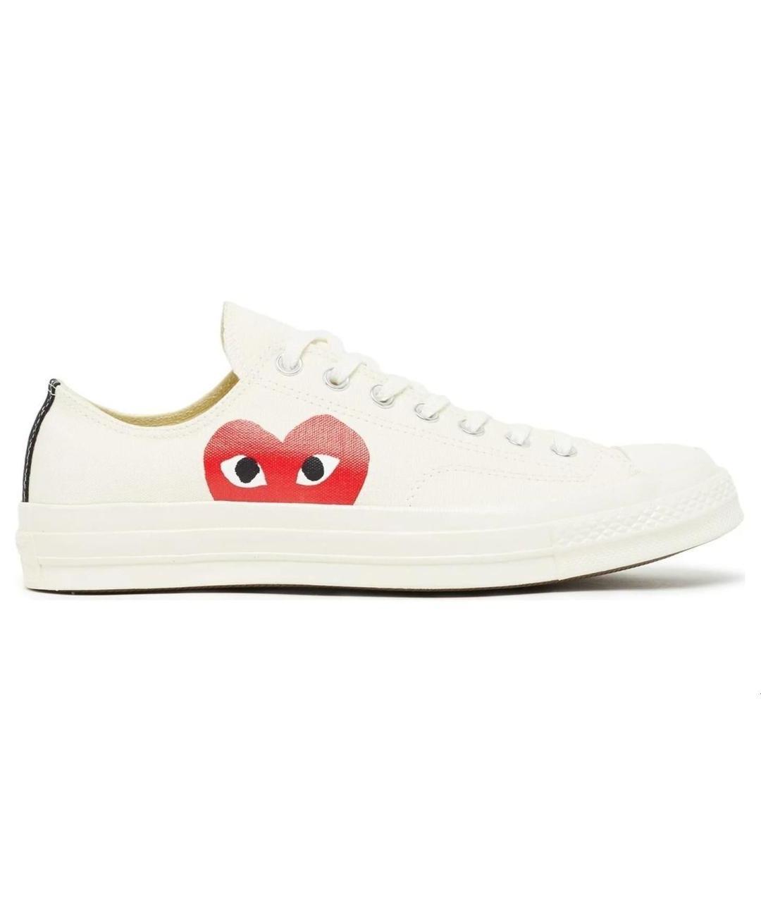 CONVERSE Белые текстильные кеды, фото 1
