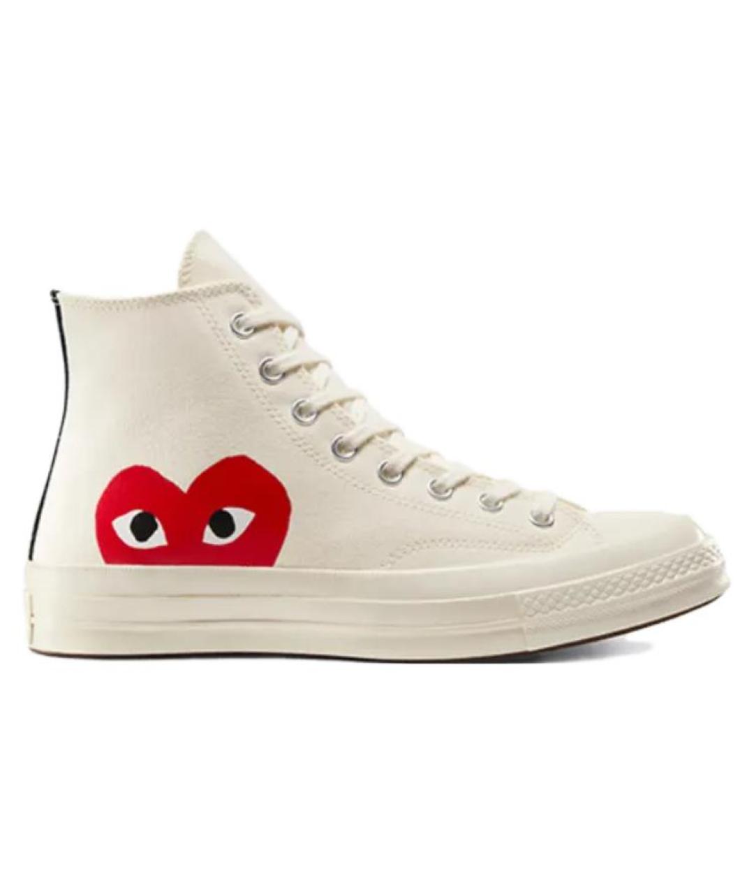 CONVERSE Белые текстильные кеды, фото 1