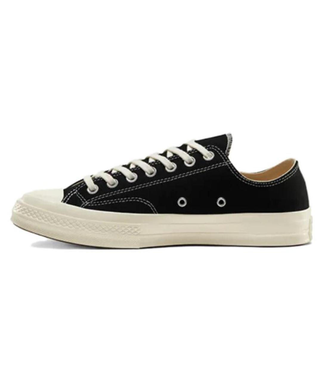 CONVERSE Черные текстильные кеды, фото 3