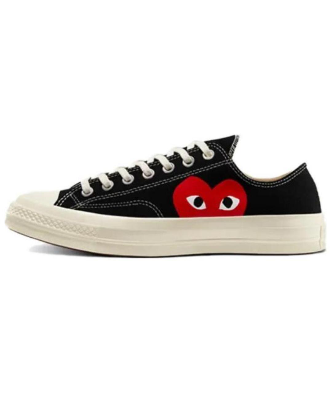 CONVERSE Черные текстильные кеды, фото 2
