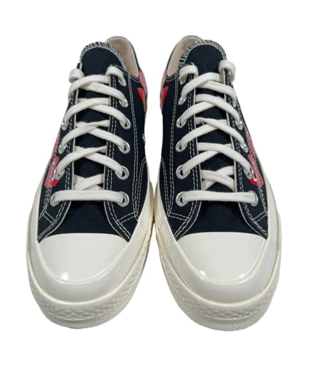 CONVERSE Черные текстильные кеды, фото 5