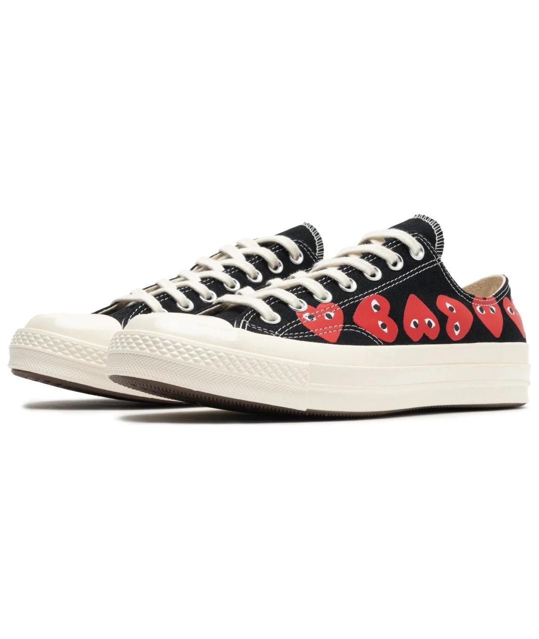 CONVERSE Черные текстильные кеды, фото 2