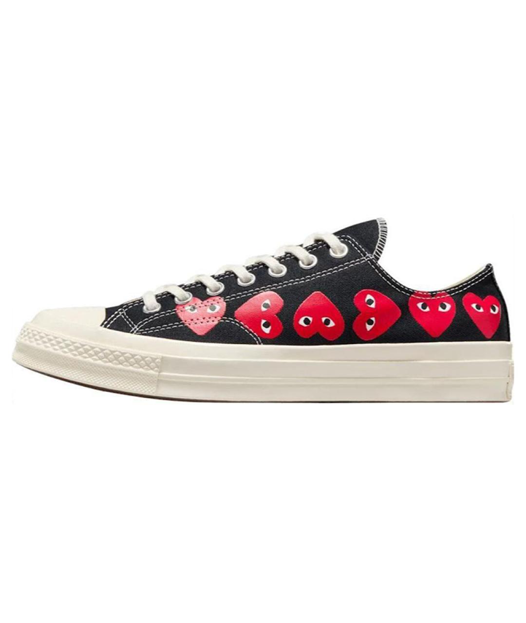 CONVERSE Черные текстильные кеды, фото 3