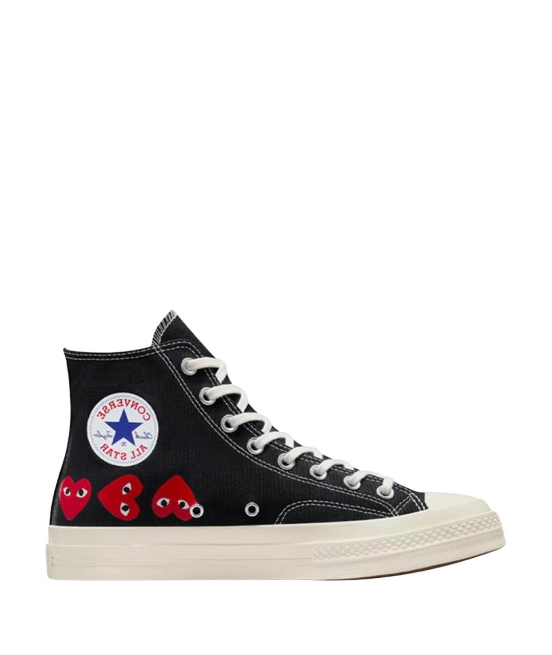 CONVERSE Черные текстильные кеды, фото 1