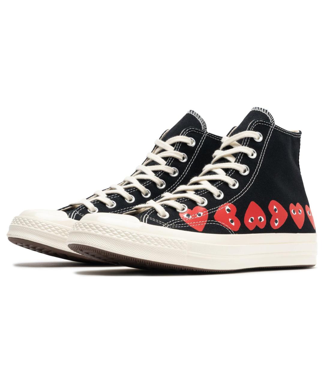 CONVERSE Черные текстильные кеды, фото 3