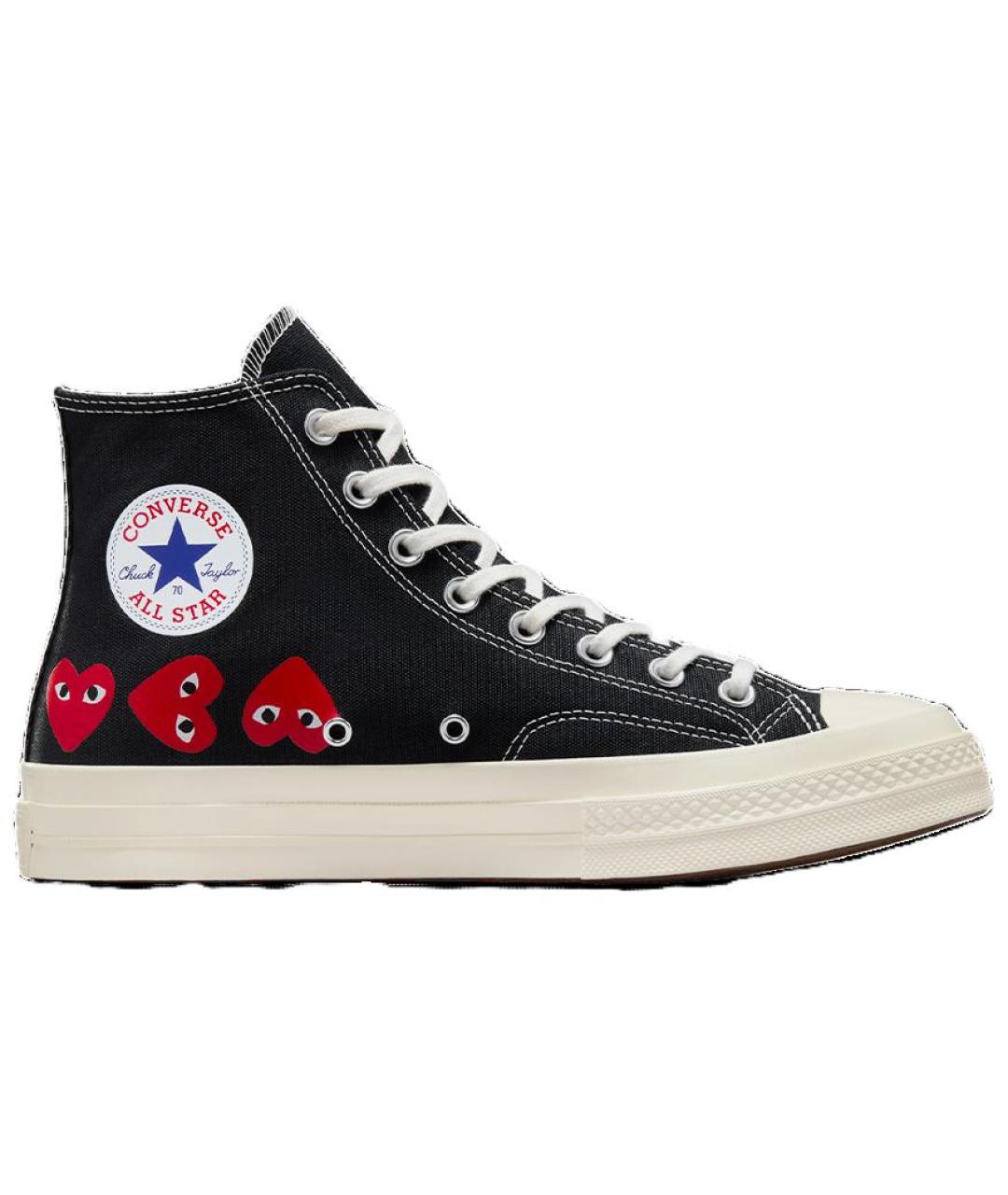 CONVERSE Черные текстильные кеды, фото 2