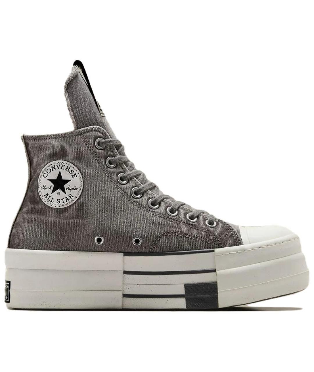 CONVERSE Серые текстильные кеды, фото 1