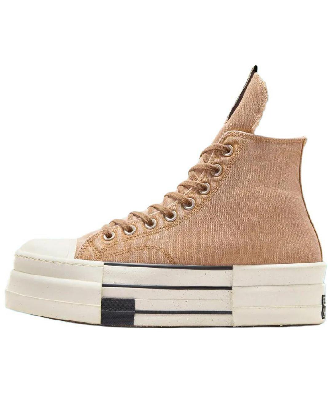 CONVERSE Коричневые текстильные кеды, фото 2