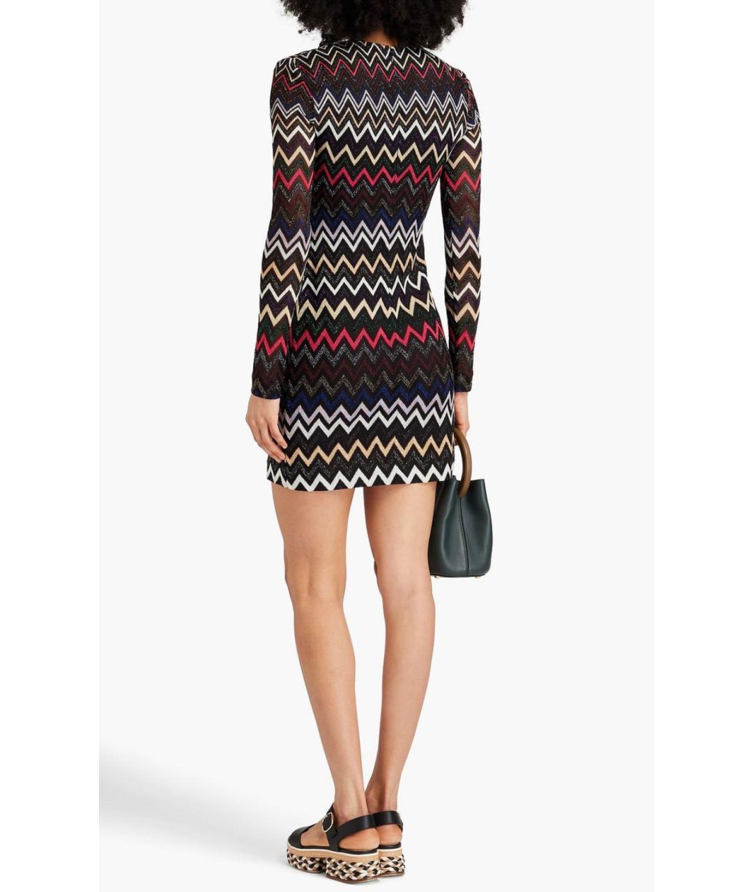 MISSONI Мульти вискозное коктейльное платье, фото 2