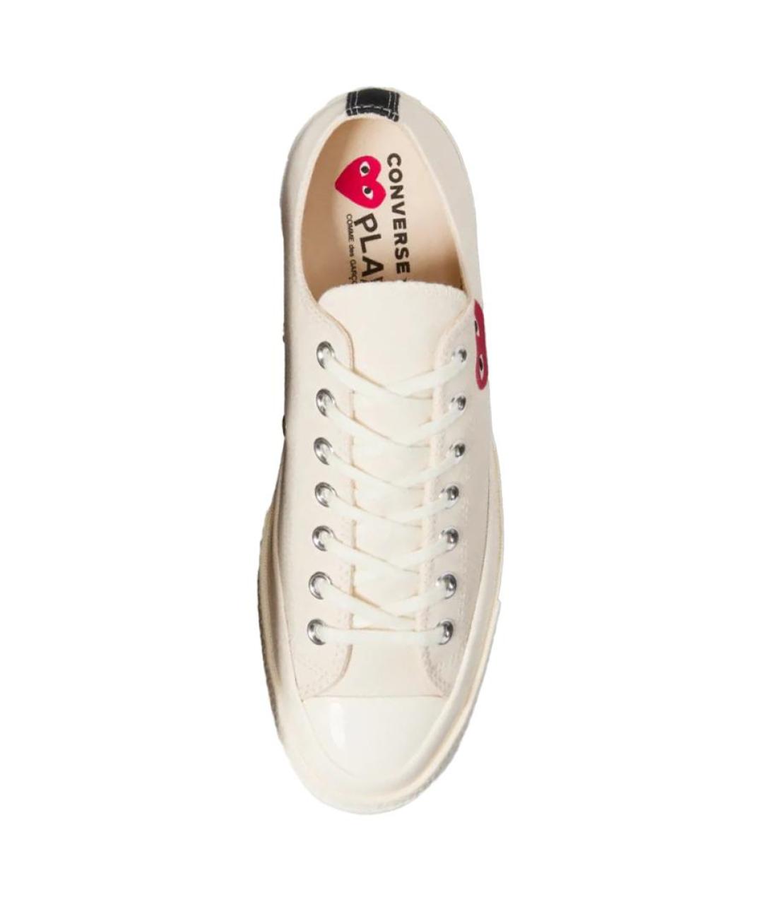CONVERSE Белые текстильные кеды, фото 3