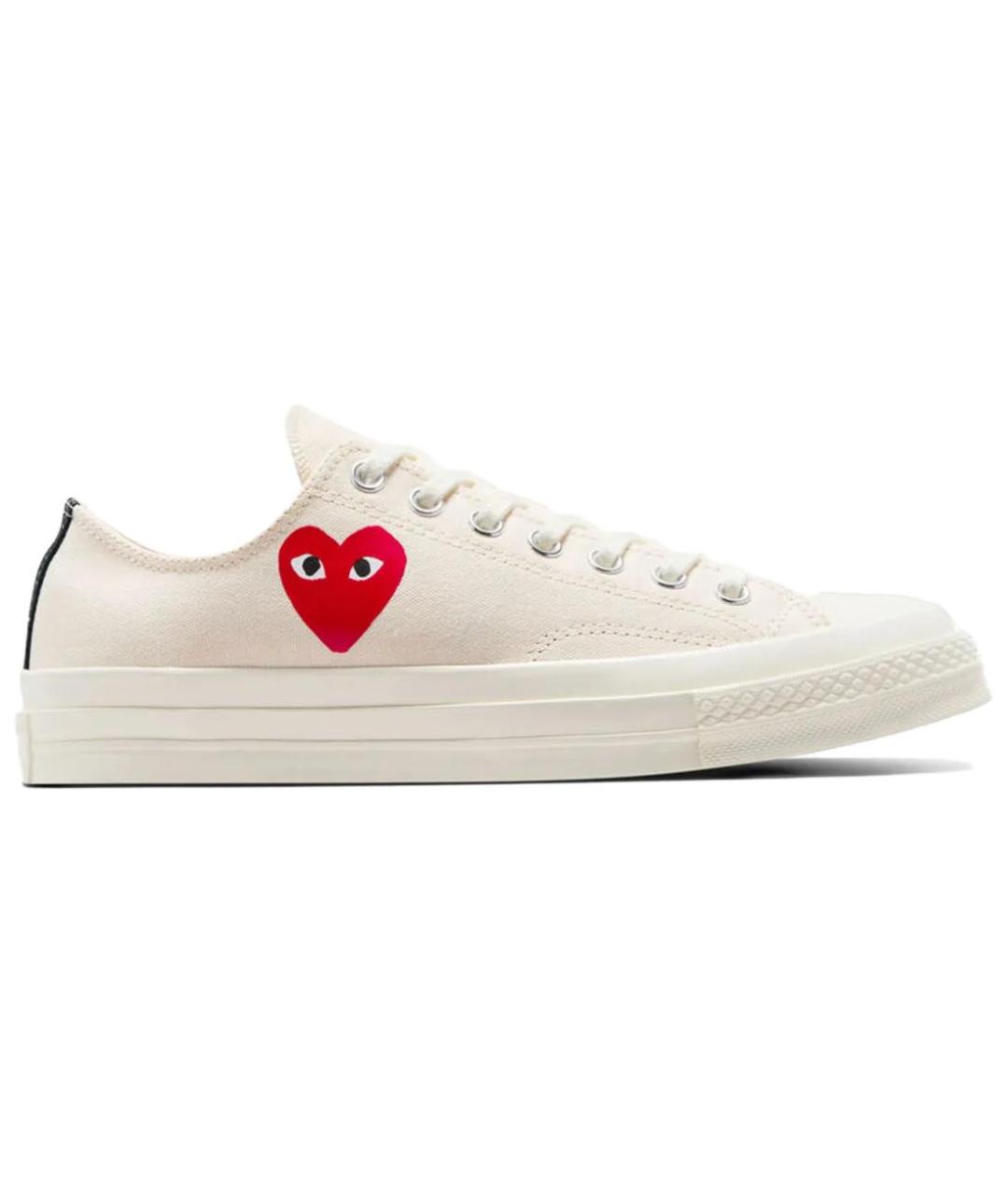 CONVERSE Белые текстильные кеды, фото 2