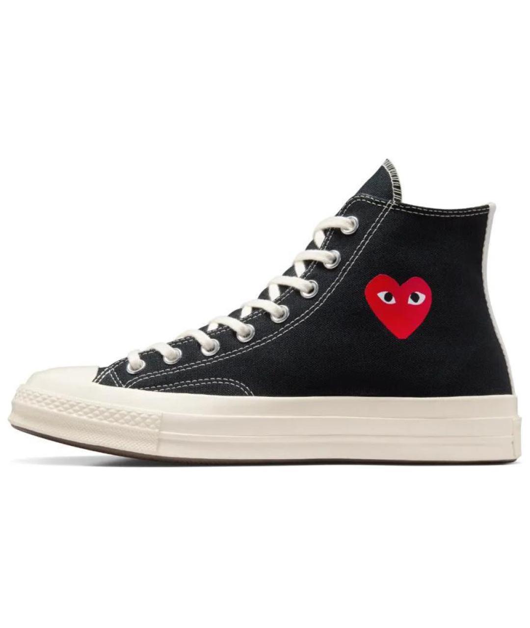 CONVERSE Черные текстильные кеды, фото 2