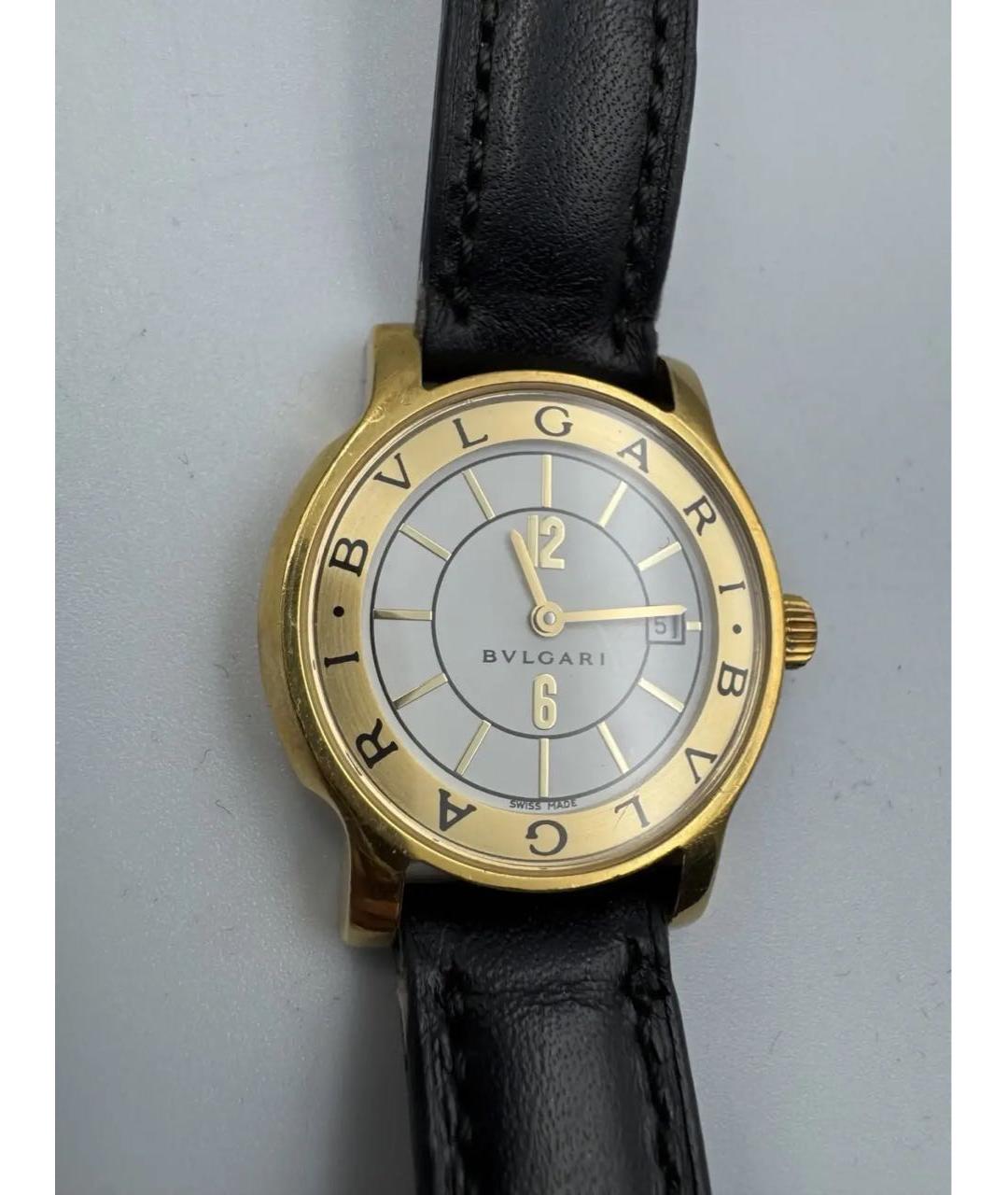 BVLGARI Золотые часы из желтого золота, фото 5