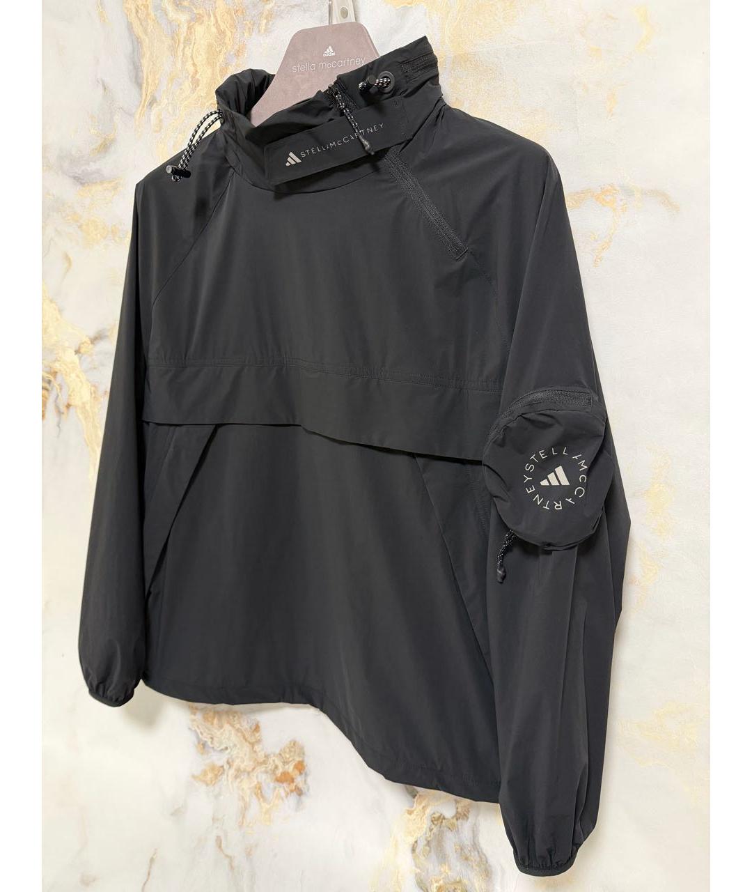 ADIDAS BY STELLA MCCARTNEY Черная спортивная куртка, фото 3