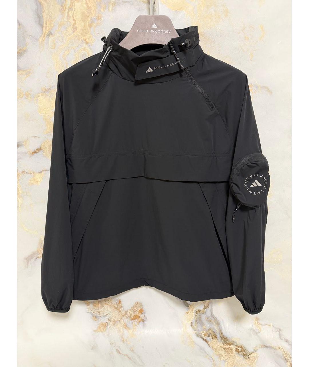 ADIDAS BY STELLA MCCARTNEY Черная спортивная куртка, фото 2
