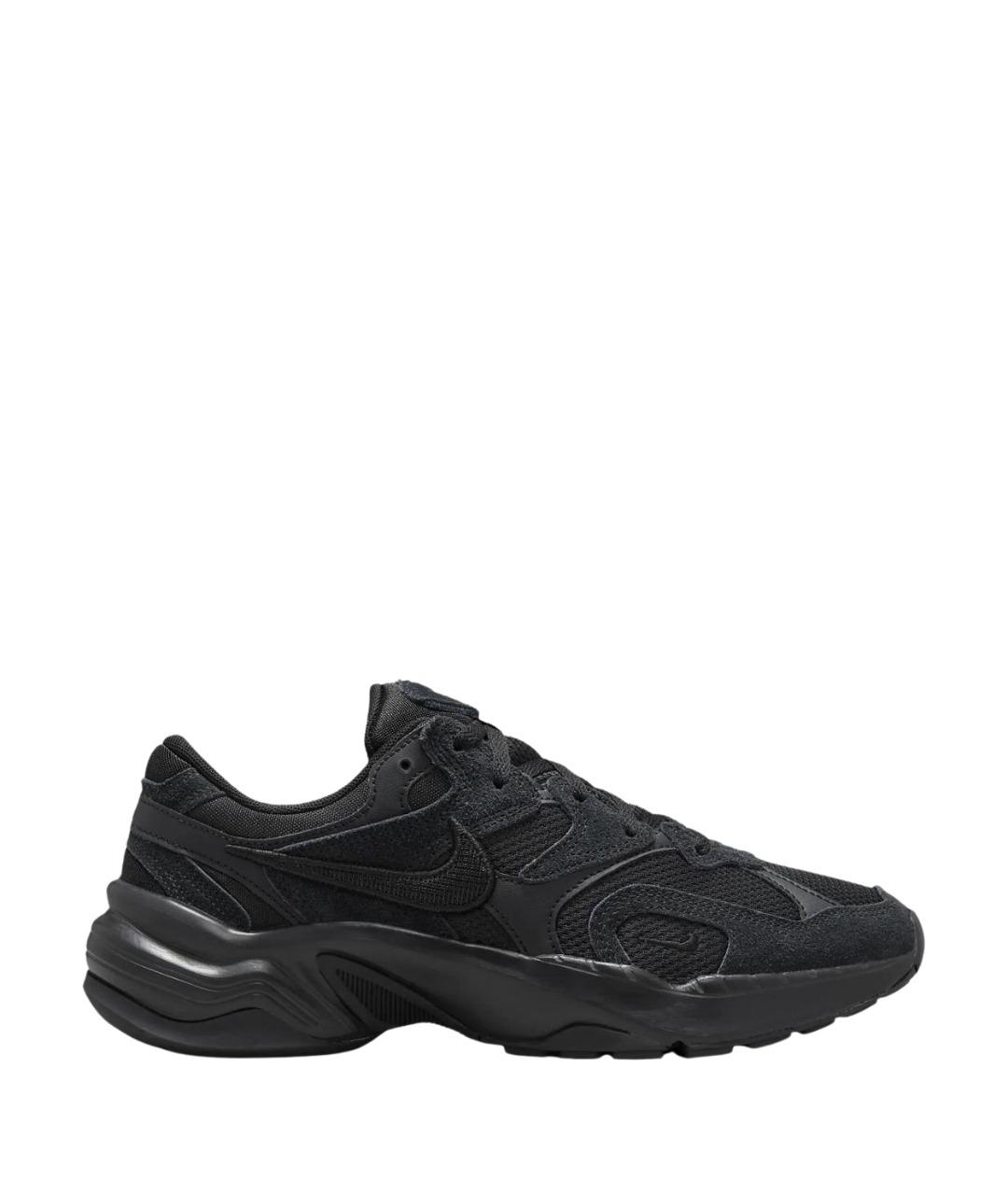 NIKE Черные кожаные кроссовки, фото 1