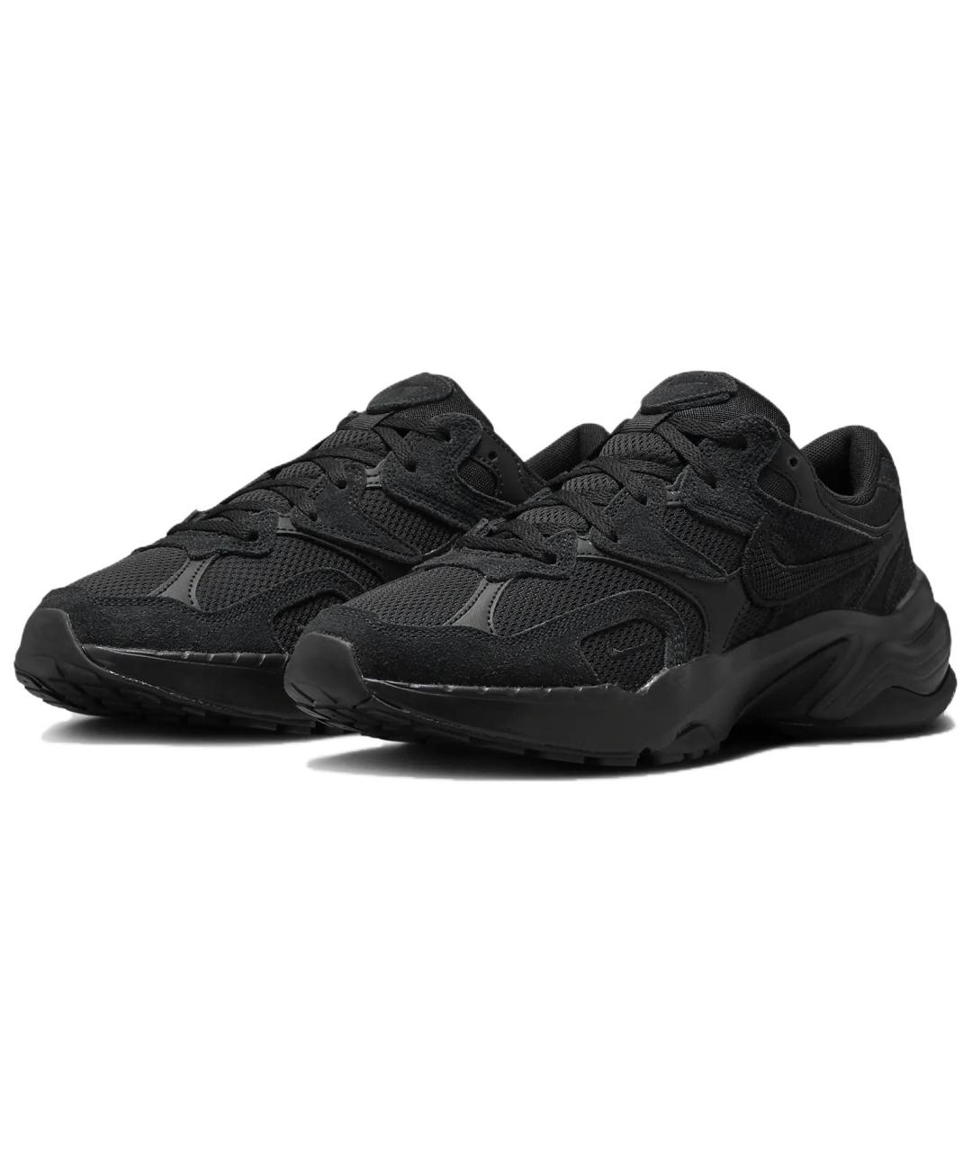 NIKE Черные кожаные кроссовки, фото 3