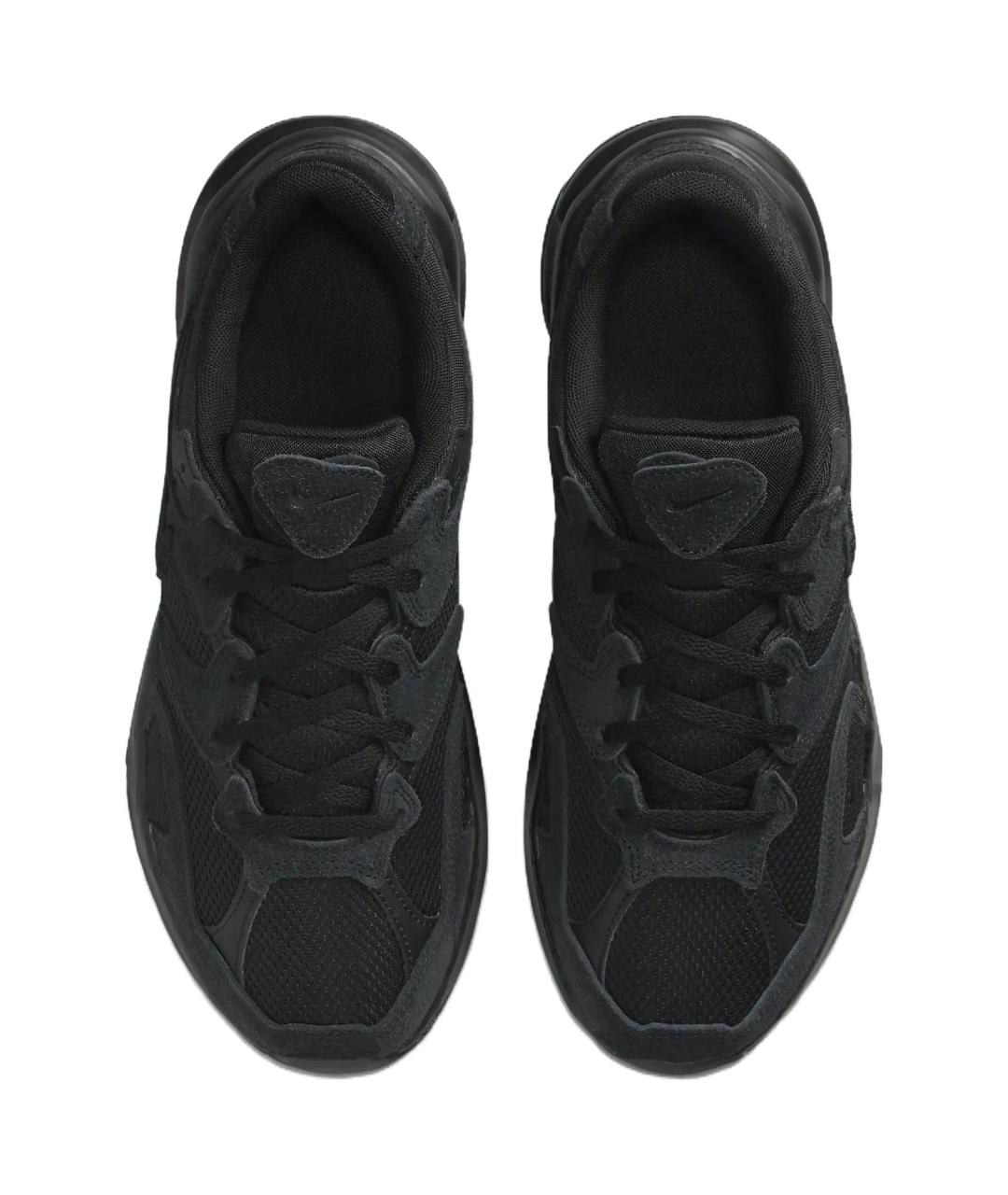 NIKE Черные кожаные кроссовки, фото 4