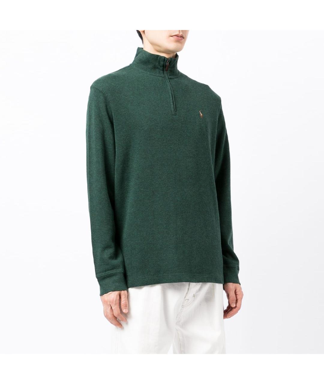 POLO RALPH LAUREN Зеленый джемпер / свитер, фото 4