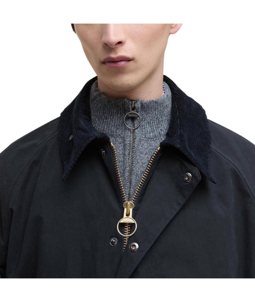 BARBOUR Темно-синяя куртка, фото 5