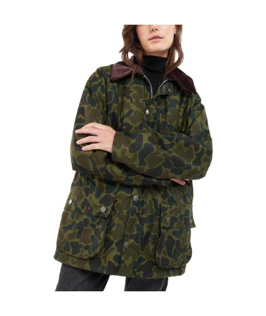 BARBOUR Зеленая куртка, фото 2