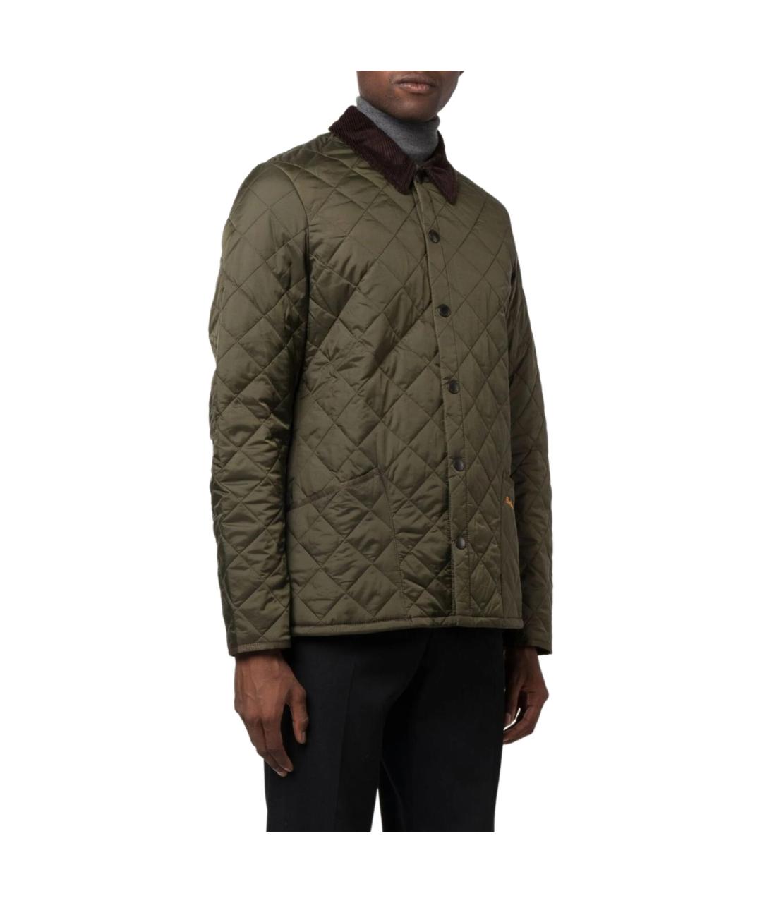 BARBOUR Зеленая куртка, фото 4
