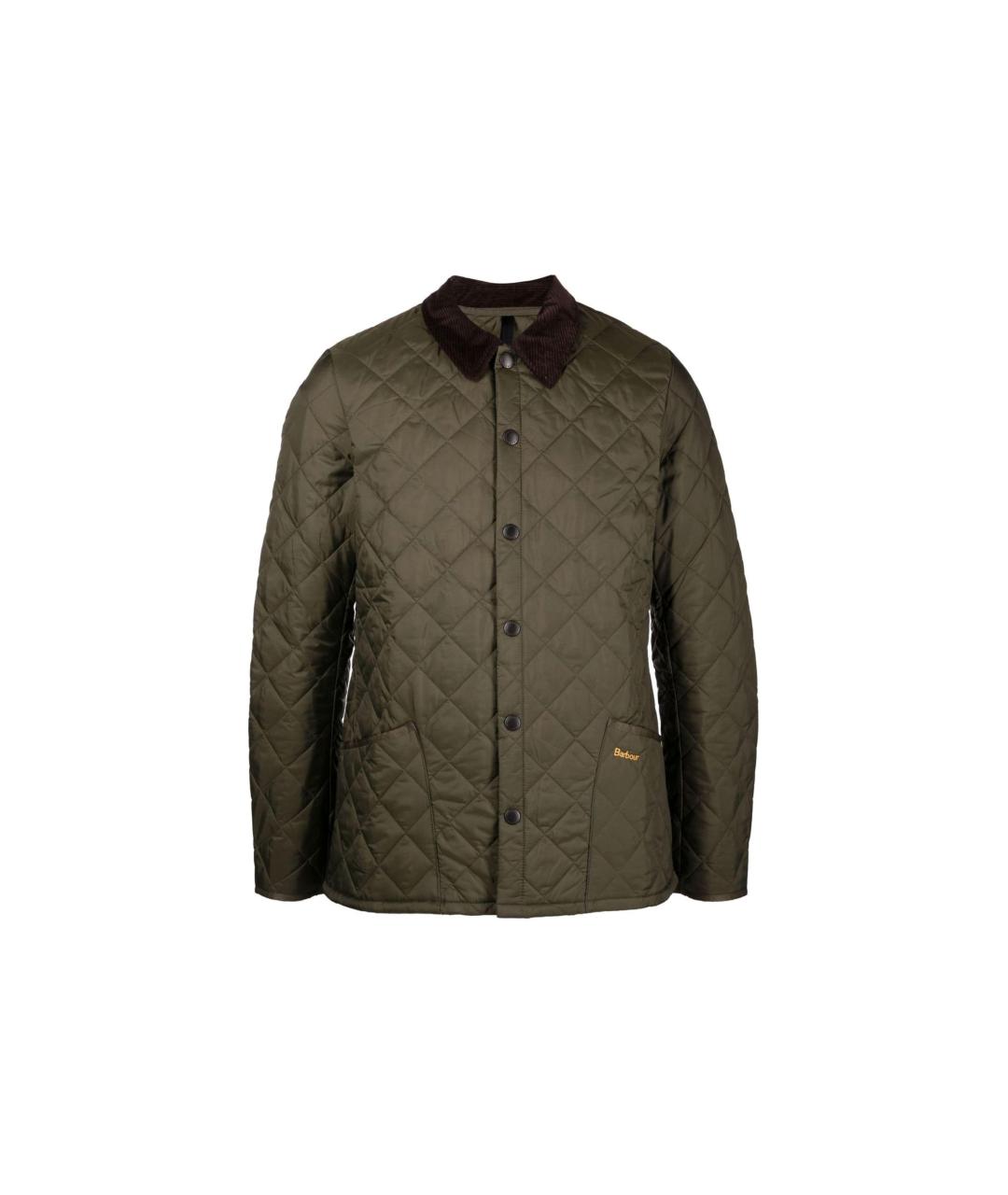 BARBOUR Зеленая куртка, фото 6