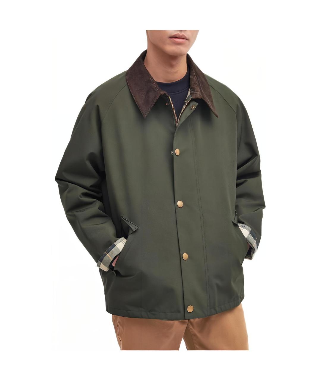 BARBOUR Зеленая куртка, фото 6